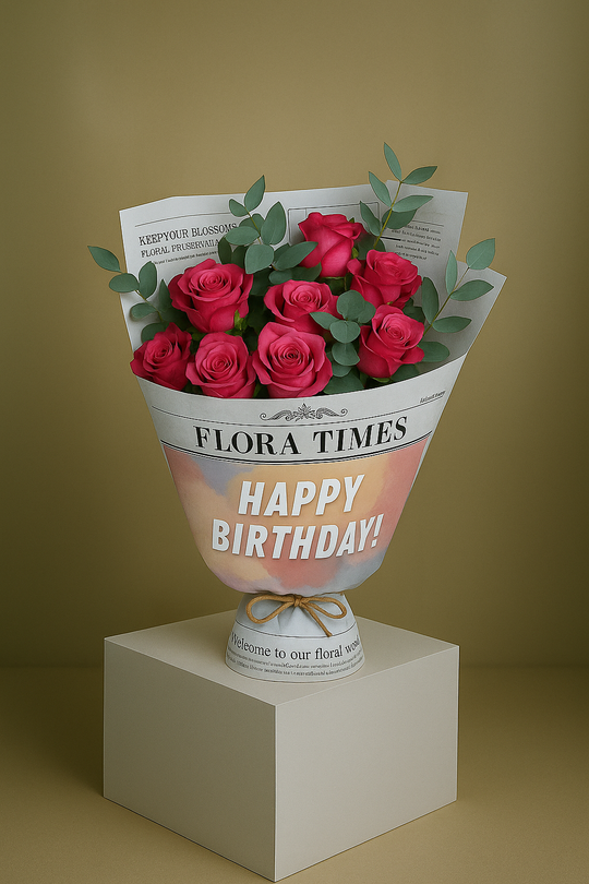 Purple Passion Posy: Elegant Purple Roses Arrangement | Daisy Florist