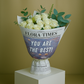 Pearl Whisper Bouquet: Luxurious White Roses Arrangement