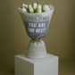 Moonlight Tulip Serenade: Elegant White Tulips Fresh Flower Bouquet