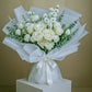 Fresh Flowers: Mix White Flowers Bouquet | Daisy Florist