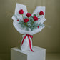 Bouquet of 5 Red Roses