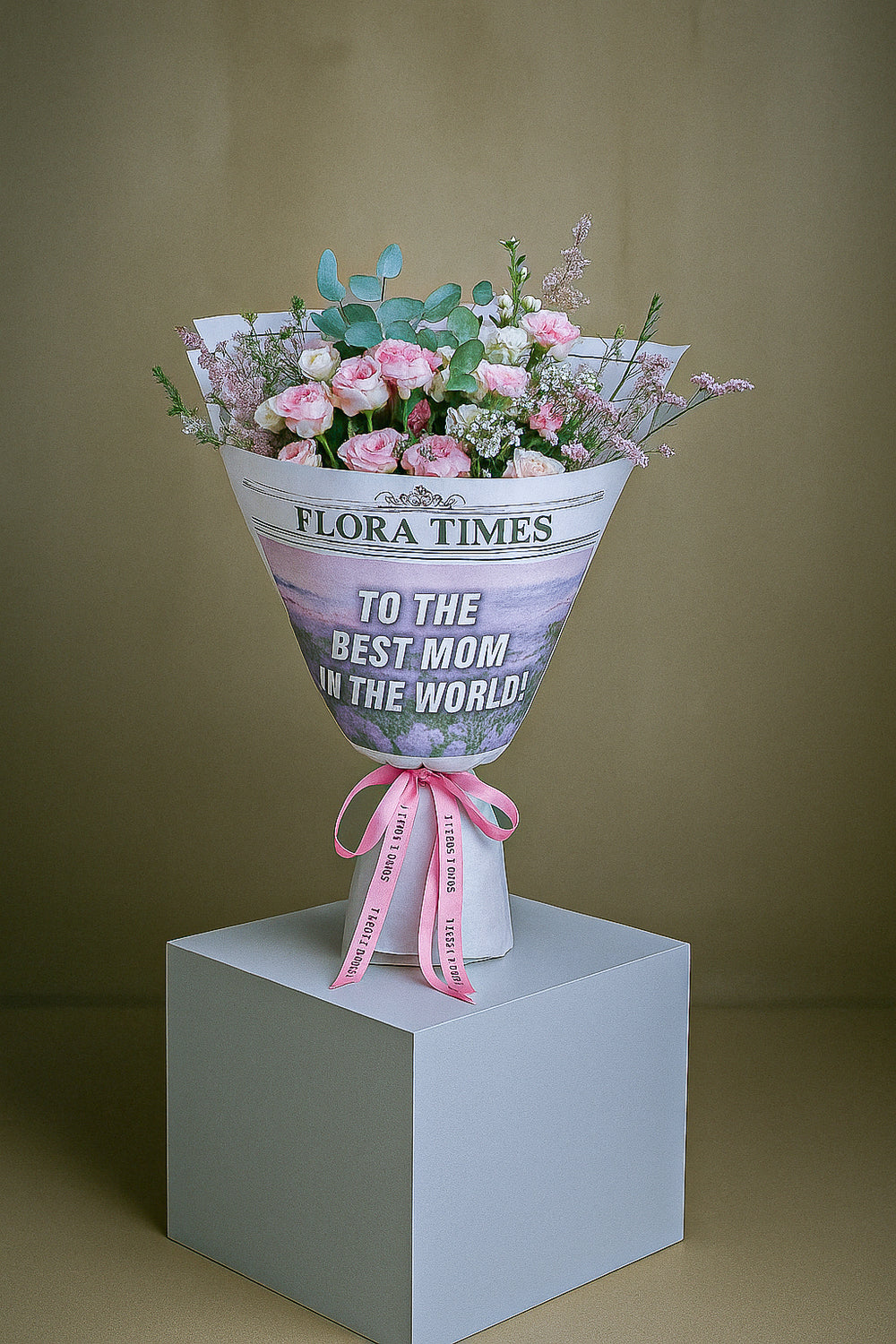 Soft Romance Bouquet - A Delicate Mix of Pink and White Flowers | Daisy Florist