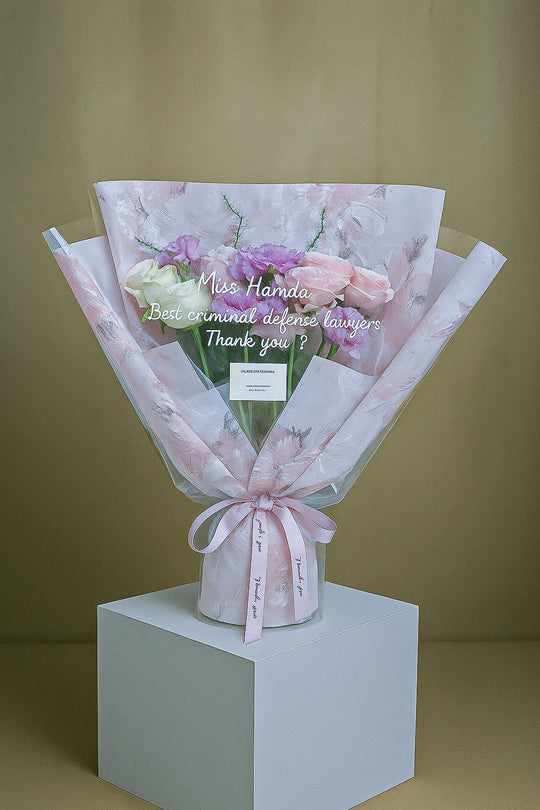 Mixed Bouquet: Romantic Flowers Mix