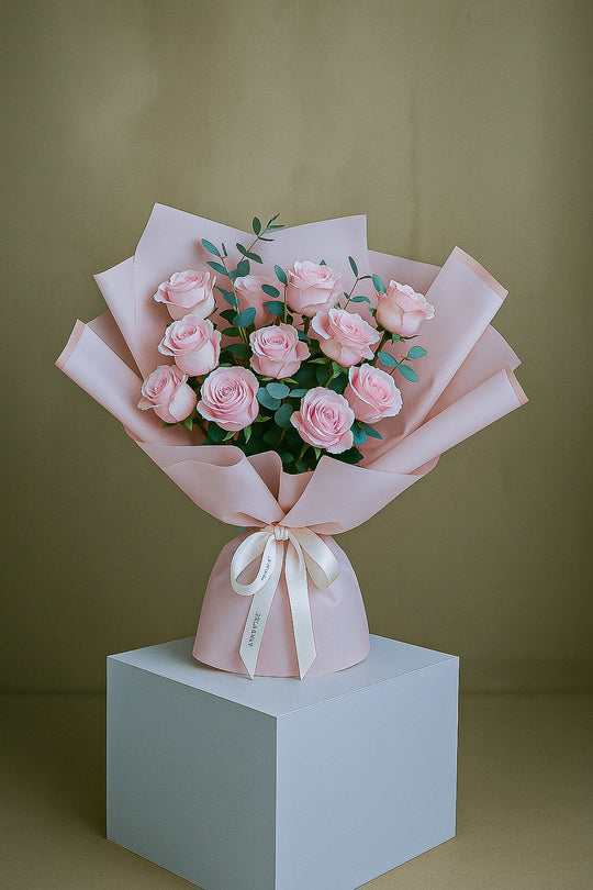 Bouquet of Pink Roses | Daisy Florist