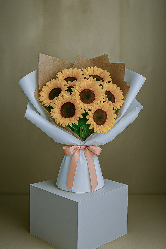 Fresh Sunflower Bouquet - 10 Stems | Daisy Florist