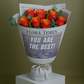 Citrine Charm Bouquet: Vibrant Orange Roses Arrangement