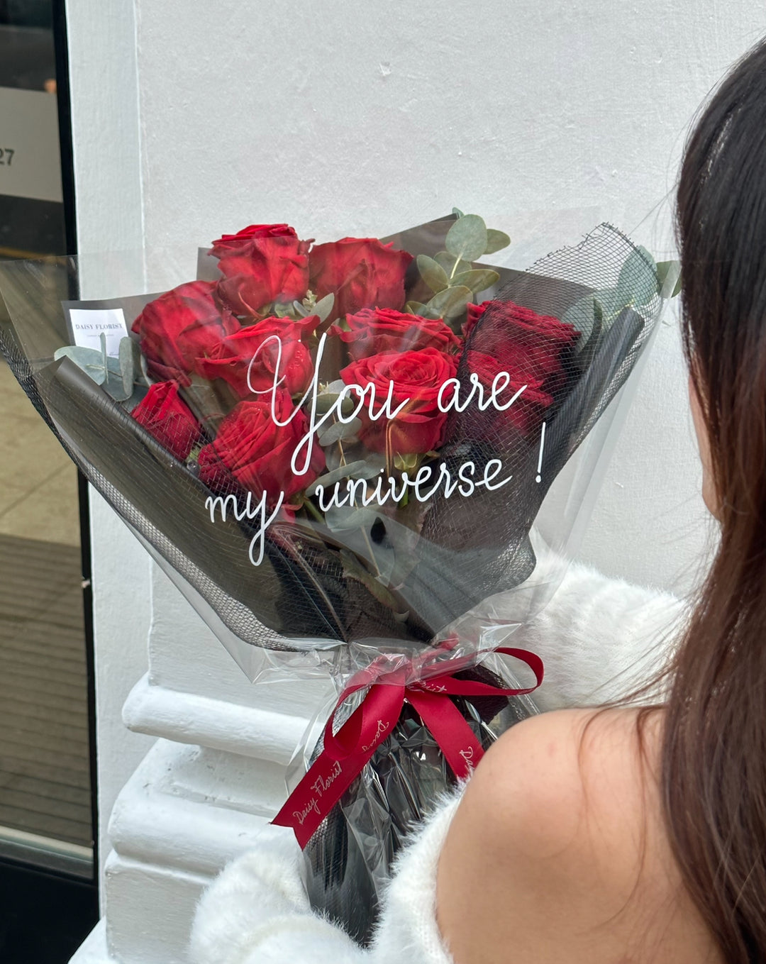 Romantic Red Rose Bouquet | Daisy Florist