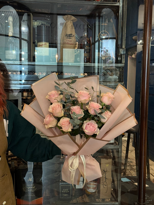 Bouquet of Pink Roses | Daisy Florist