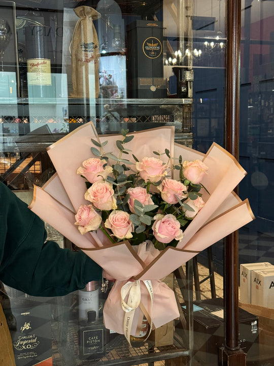 Bouquet of Pink Roses | Daisy Florist