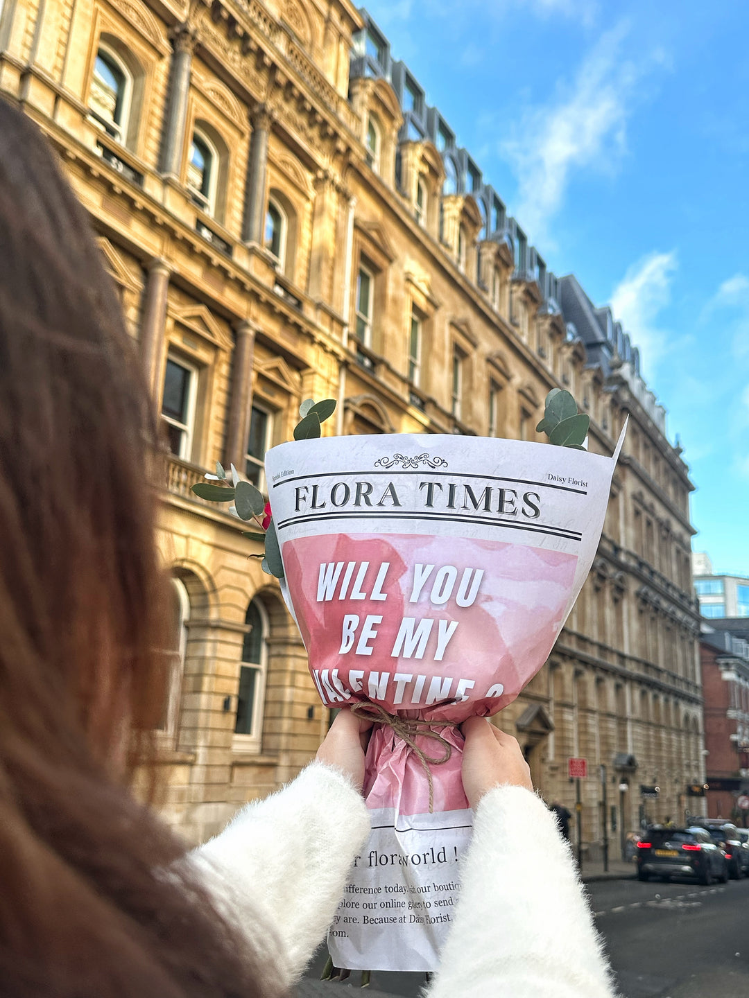 Purple Passion Posy: Elegant Purple Roses Arrangement | Daisy Florist