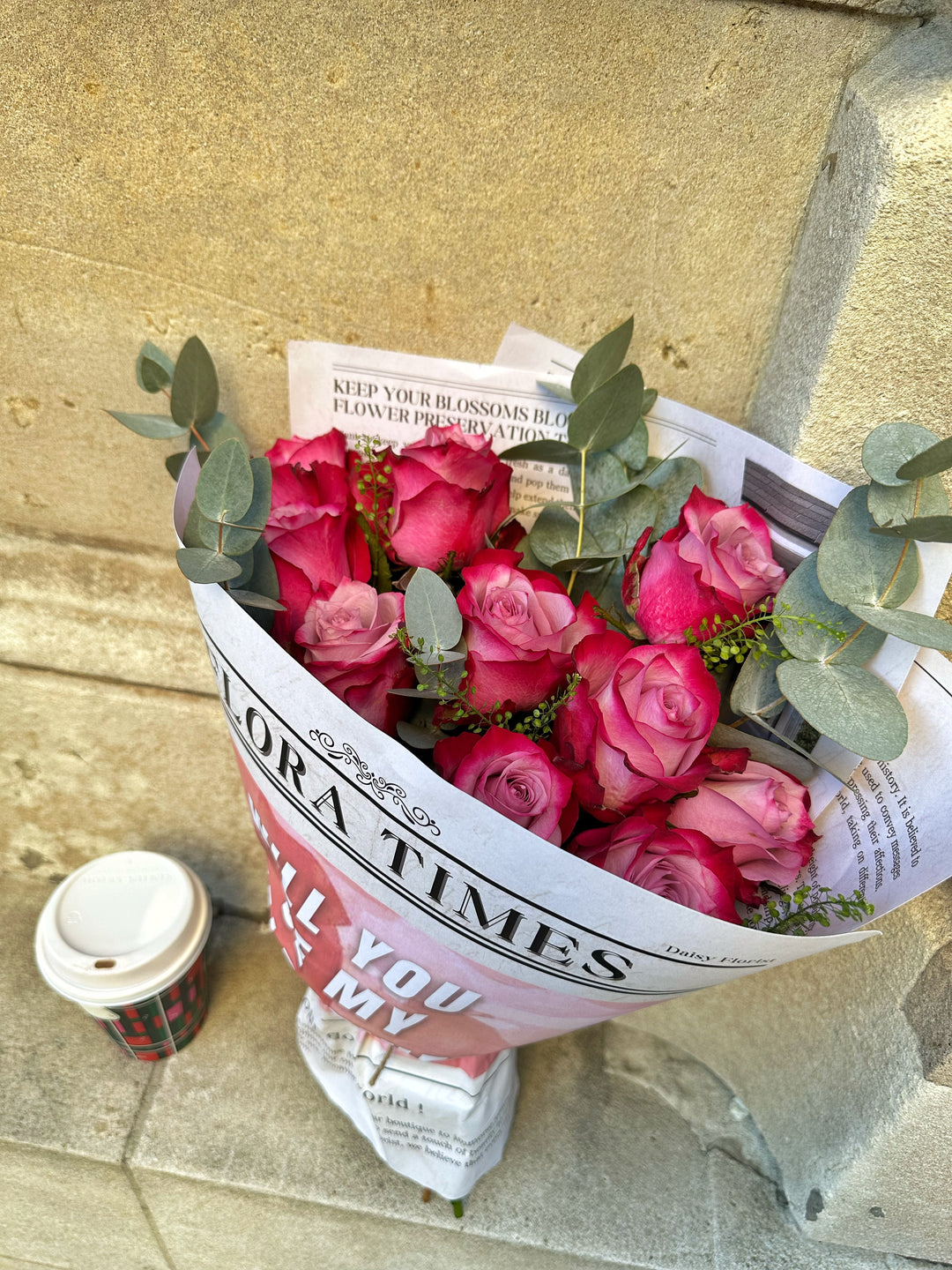 Purple Passion Posy: Elegant Purple Roses Arrangement | Daisy Florist