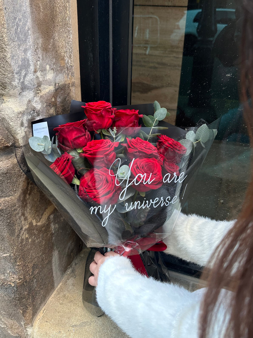 Romantic Red Rose Bouquet | Daisy Florist