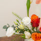 Sunrise Serenity Box: Orange and White Mixed Fresh Flower Box for Easter | Daisy Florist