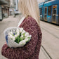 Moonlight Tulip Serenade: Elegant White Tulips Fresh Flower Bouquet