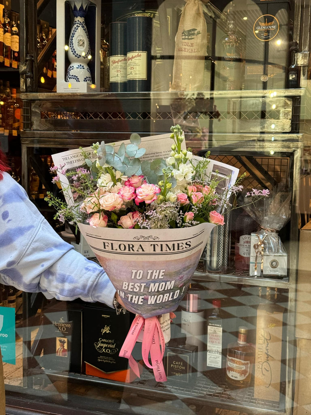 Soft Romance Bouquet - A Delicate Mix of Pink and White Flowers | Daisy Florist