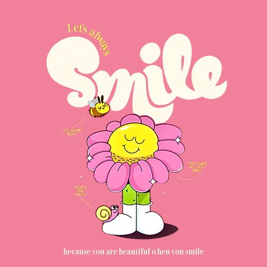 Inspirational / Encouragement / Positivity / Thinking of You / Friendship / Self Care “Always Smile” Greeting Card