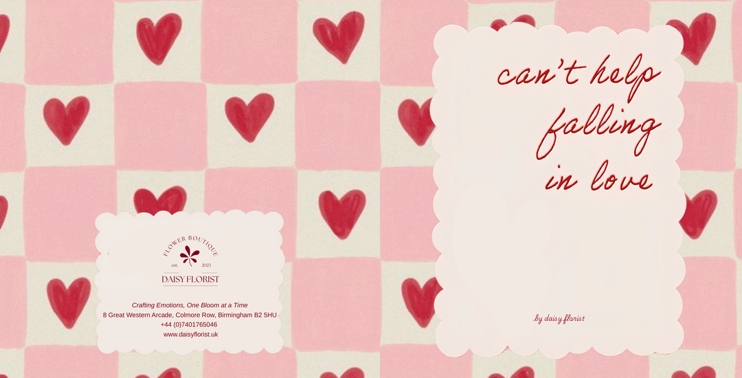 Love / Valentine : "Can’t Help Falling in Love" Card