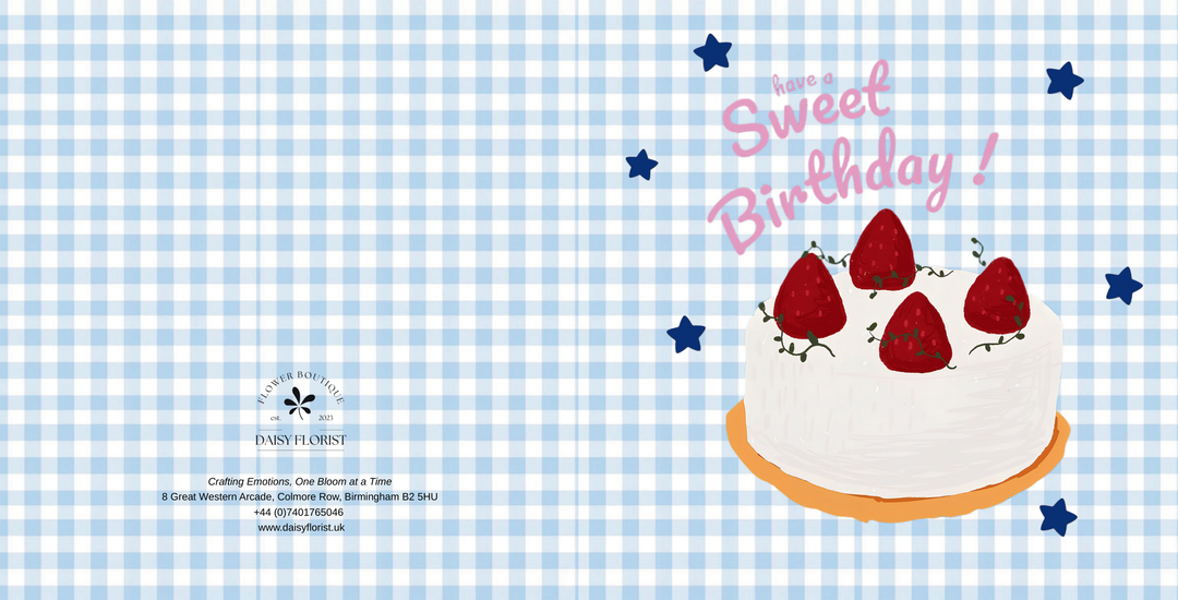 Birthday / Happy Birthday / Cake / Celebration / Party / Sweet Treat “Sweet Birthday Cake” Greeting Card
