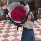 Fresh Flowers: Red Roses Bouquet | Daisy Florist