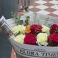 Happy Birthday Bouquet: Red, Orange and White Mixed Flowers