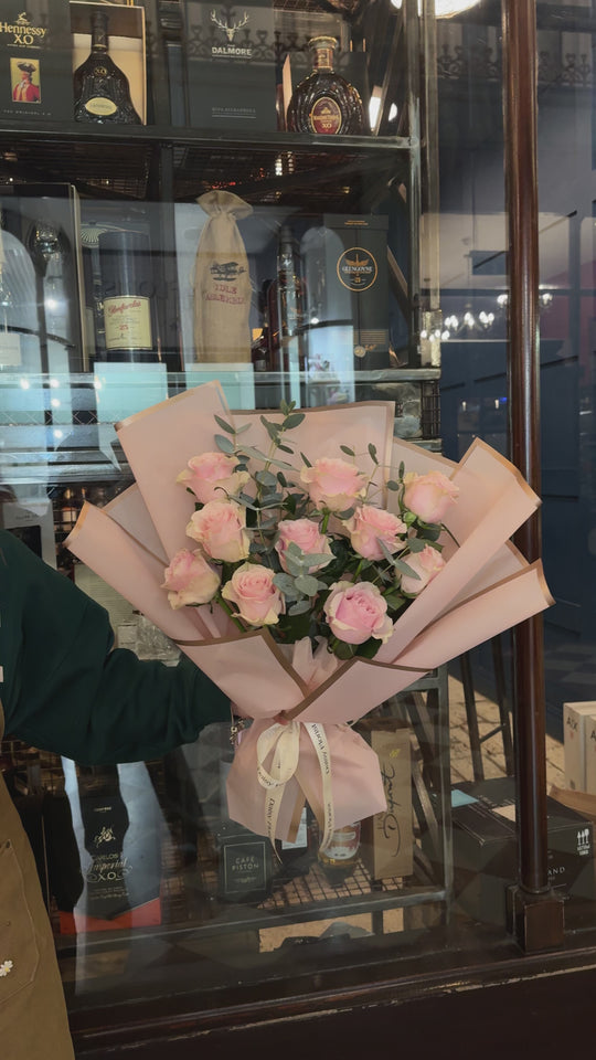 Bouquet of Pink Roses | Daisy Florist